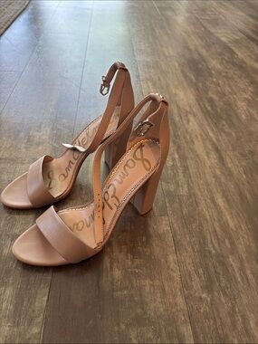 Sam Edelman Yaro Ankle-Strap Heeled Sandals